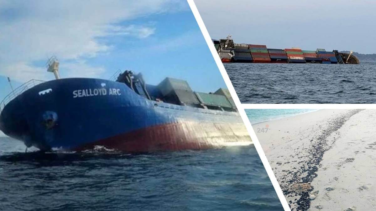 Sự Cố Chìm Tàu Sealloyd Arc — Dầu Loang Vào Phuket
